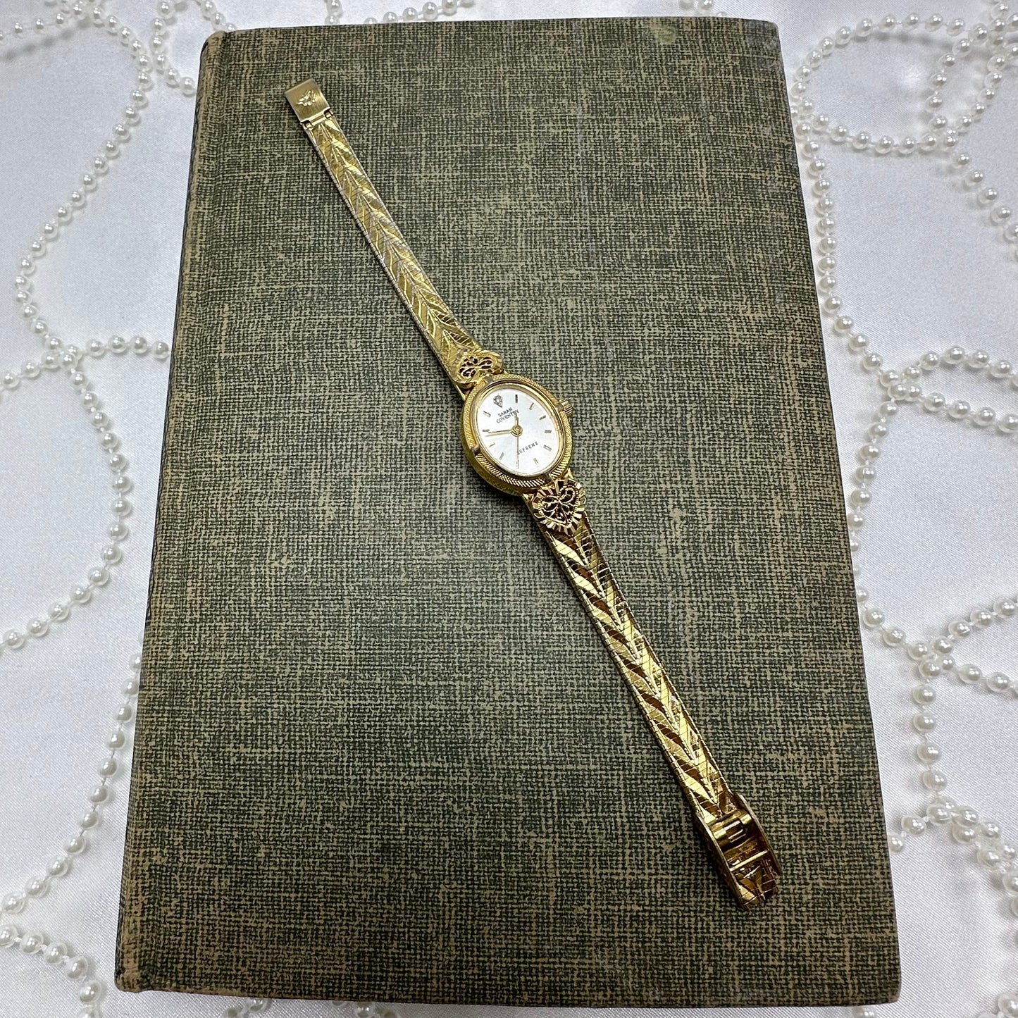 Gold Vintage Sarah Coventry Heart Watch