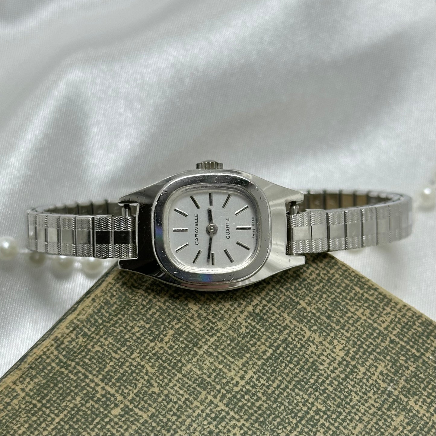 Dainty Silver Caravelle Watch