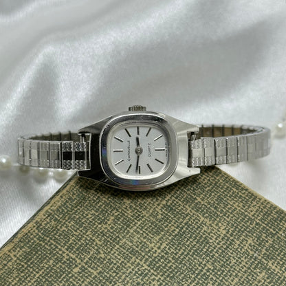 Dainty Silver Caravelle Watch