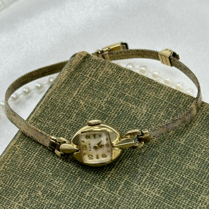 12K RGP Gold 1952 Elgin De Luxe Wind-Up Watch