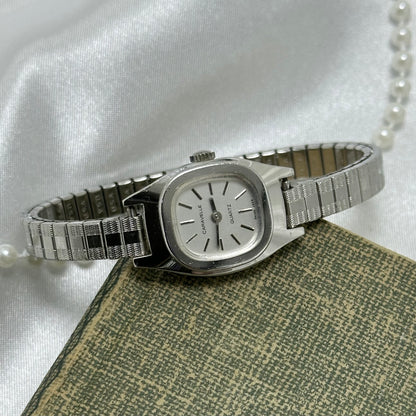 Dainty Silver Caravelle Watch