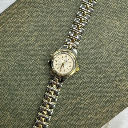 Two-Tone Round Dial Nelsonic Watch
