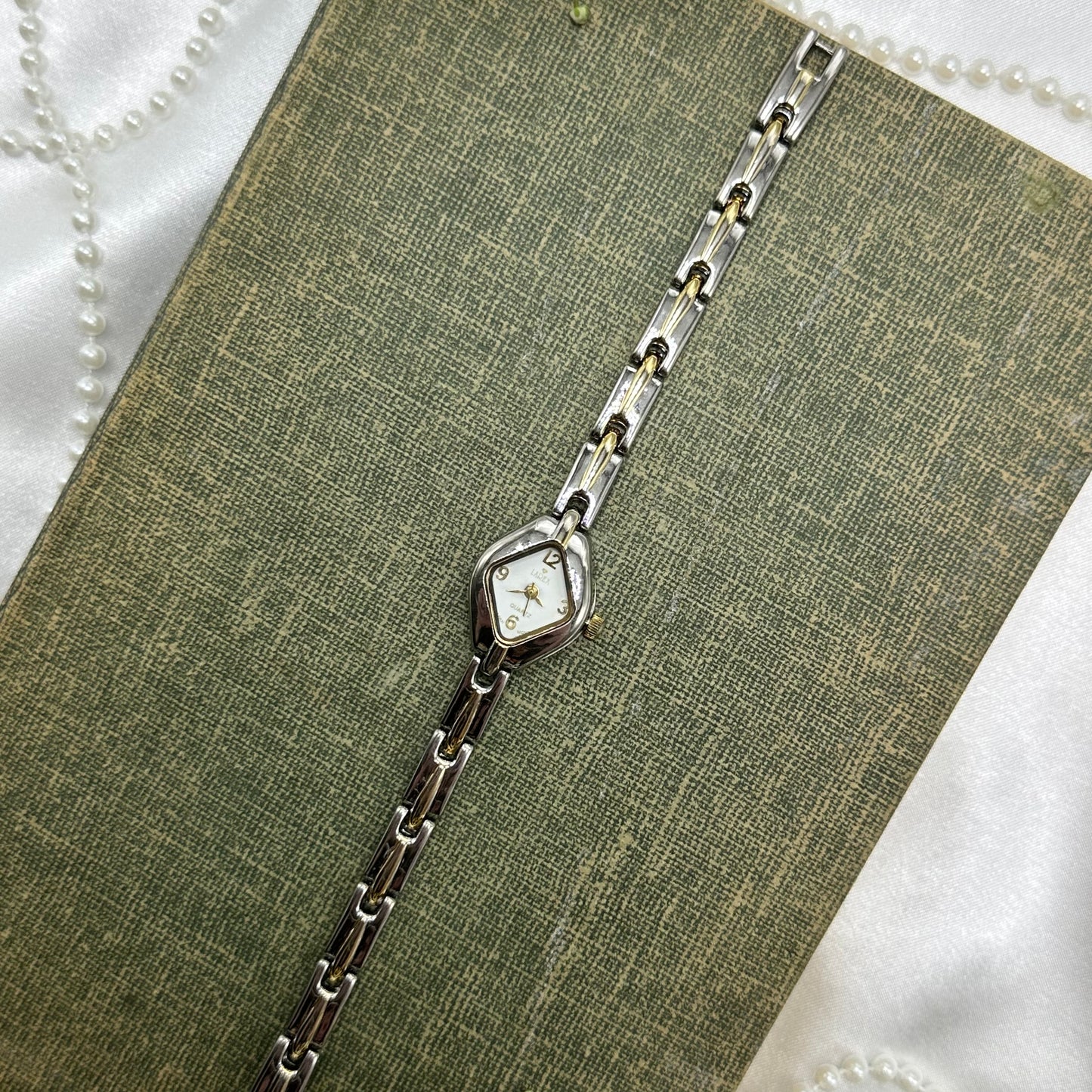 Slim Two-Tone Watch