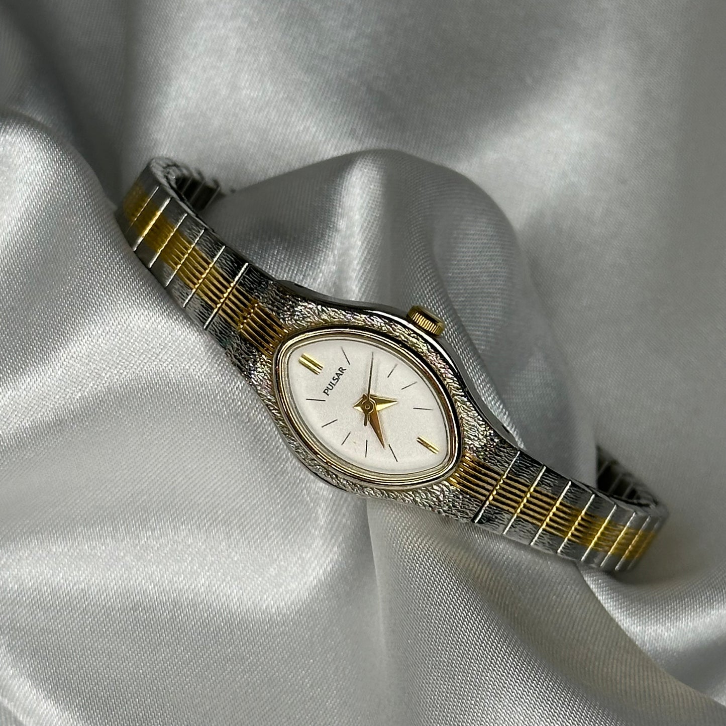 Elegant Two-Tone Pulsar Watch