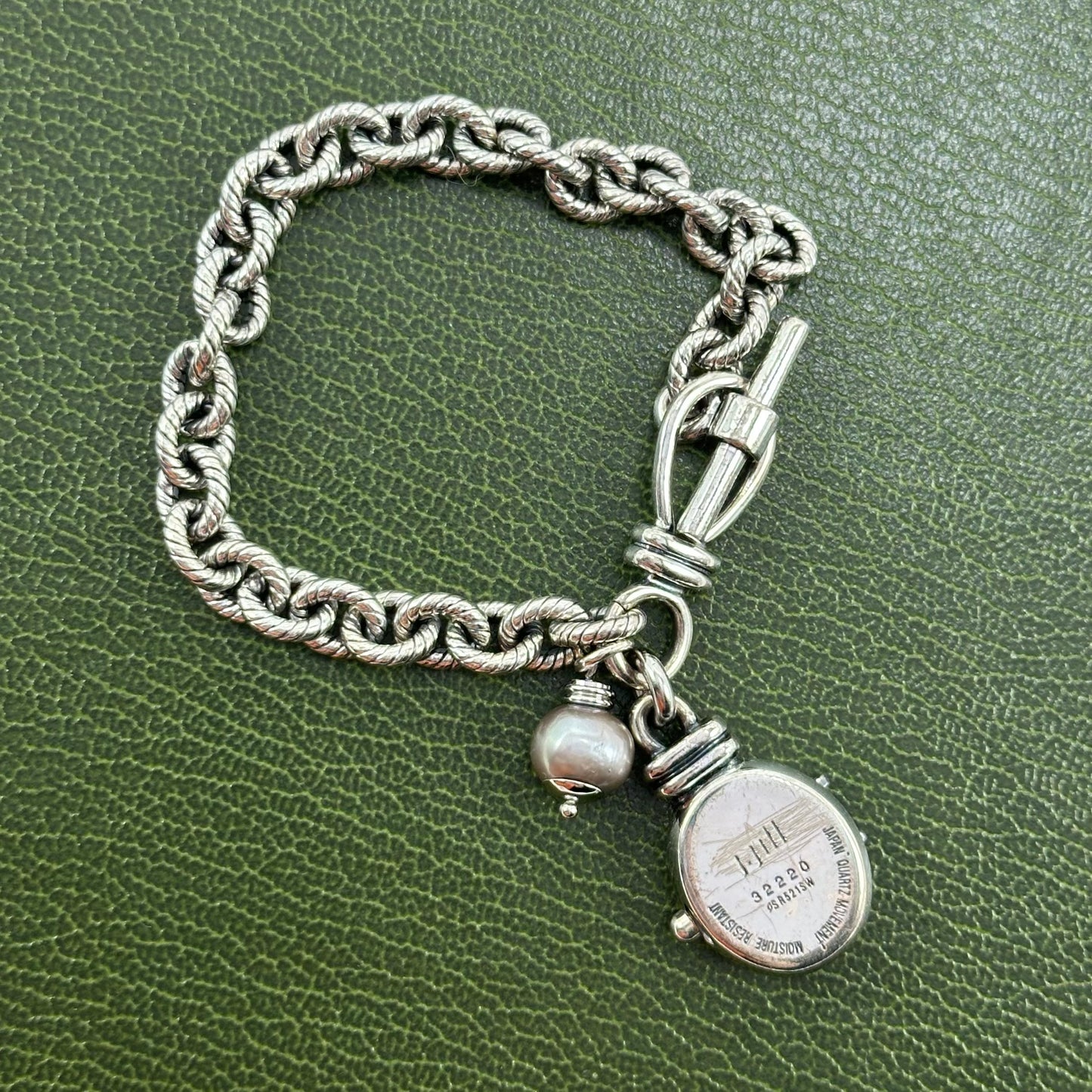 Silver J Jill Charm Bracelet Watch