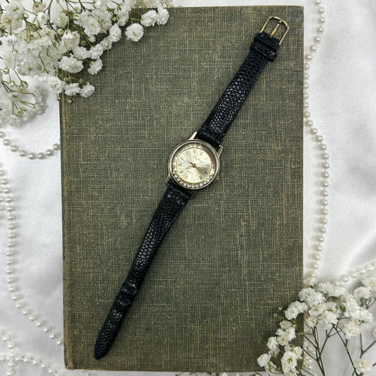 Floating Crystal Dial Watch