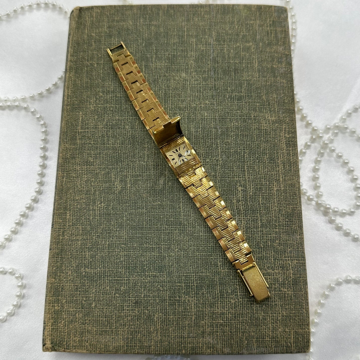 Vintage Gold La Marque Peek A Boo Watch
