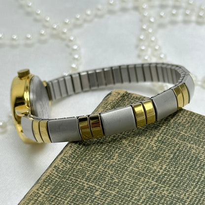 Two-Tone Round Dial Viewpoint Watch