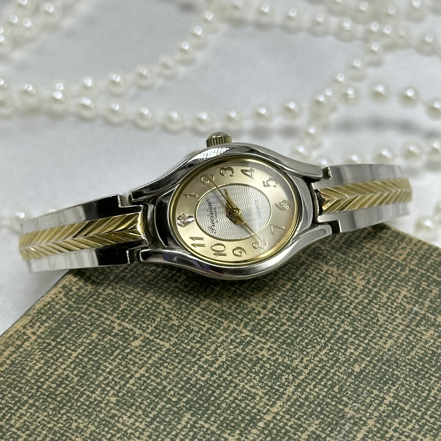 Two-Tone Gruen Precision Watch