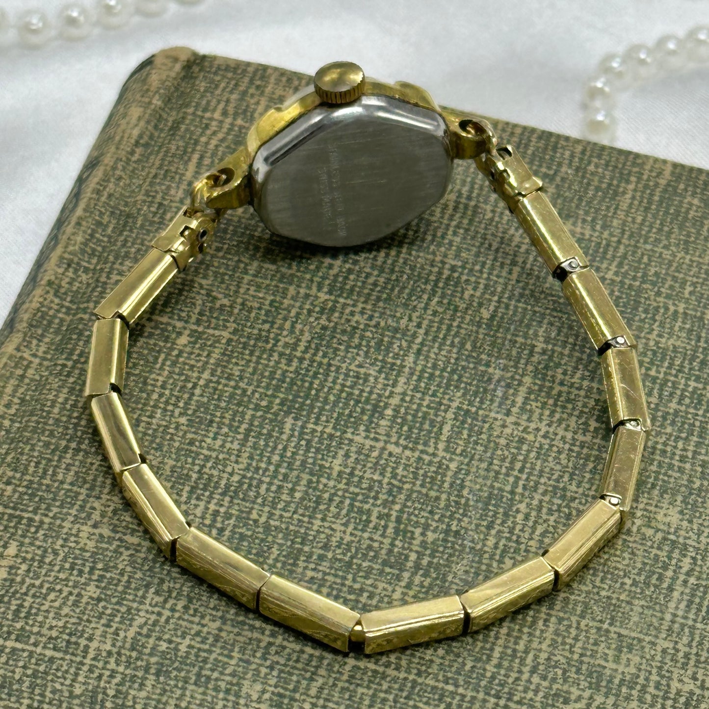 Dainty Vintage Gold Marcel Cocktail Watch