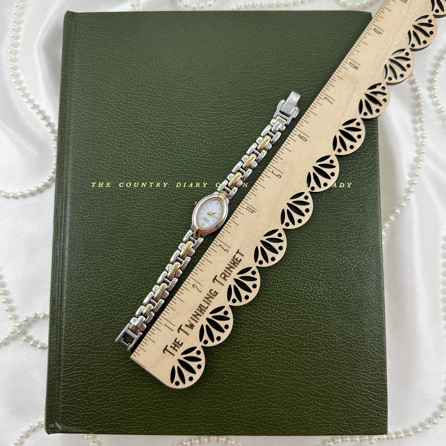 Vintage Two-Tone Citizen Eco Drive Watch