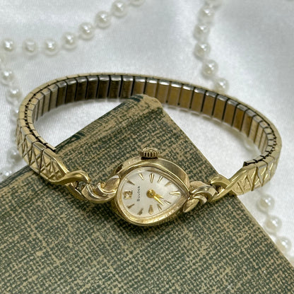 1962 10k RGP Teardrop Bulova Wind-Up Cocktail Watch