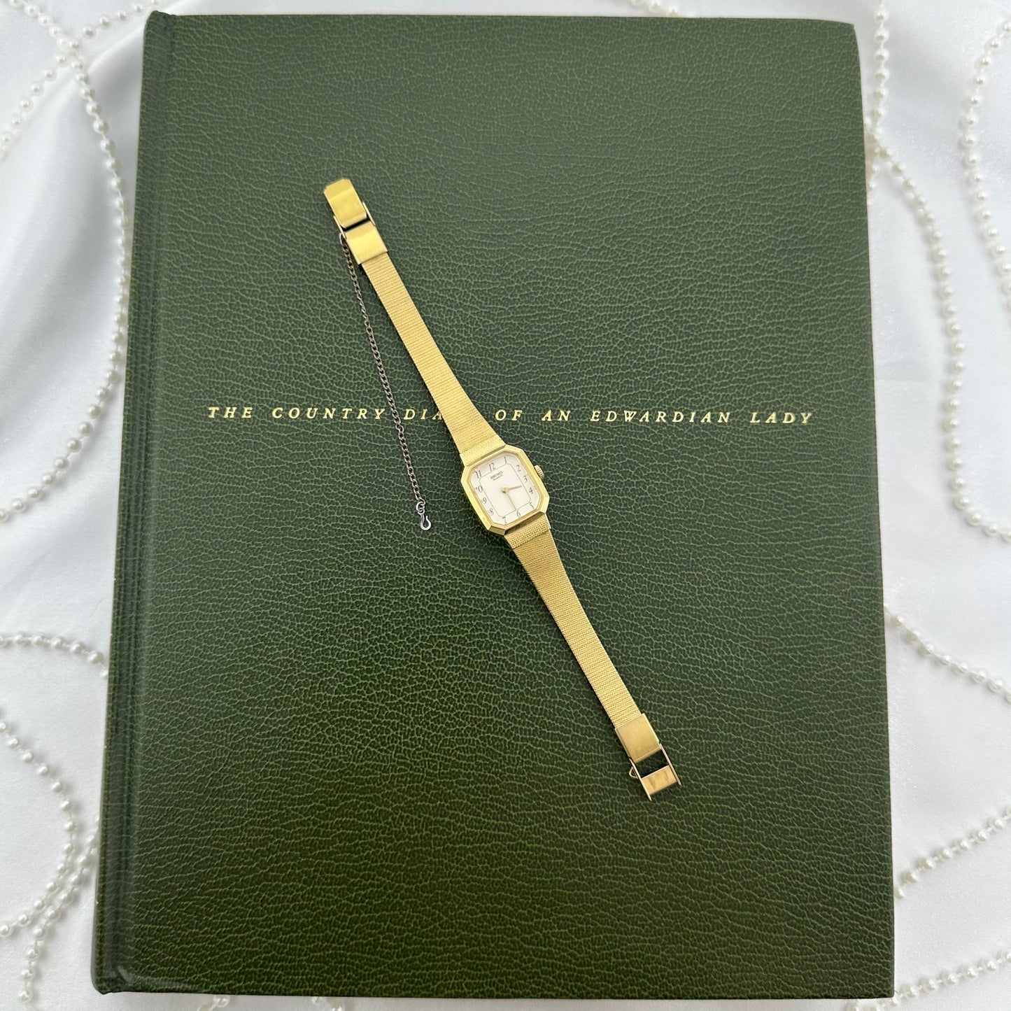 Gold Vintage Octagon Dial Seiko Watch