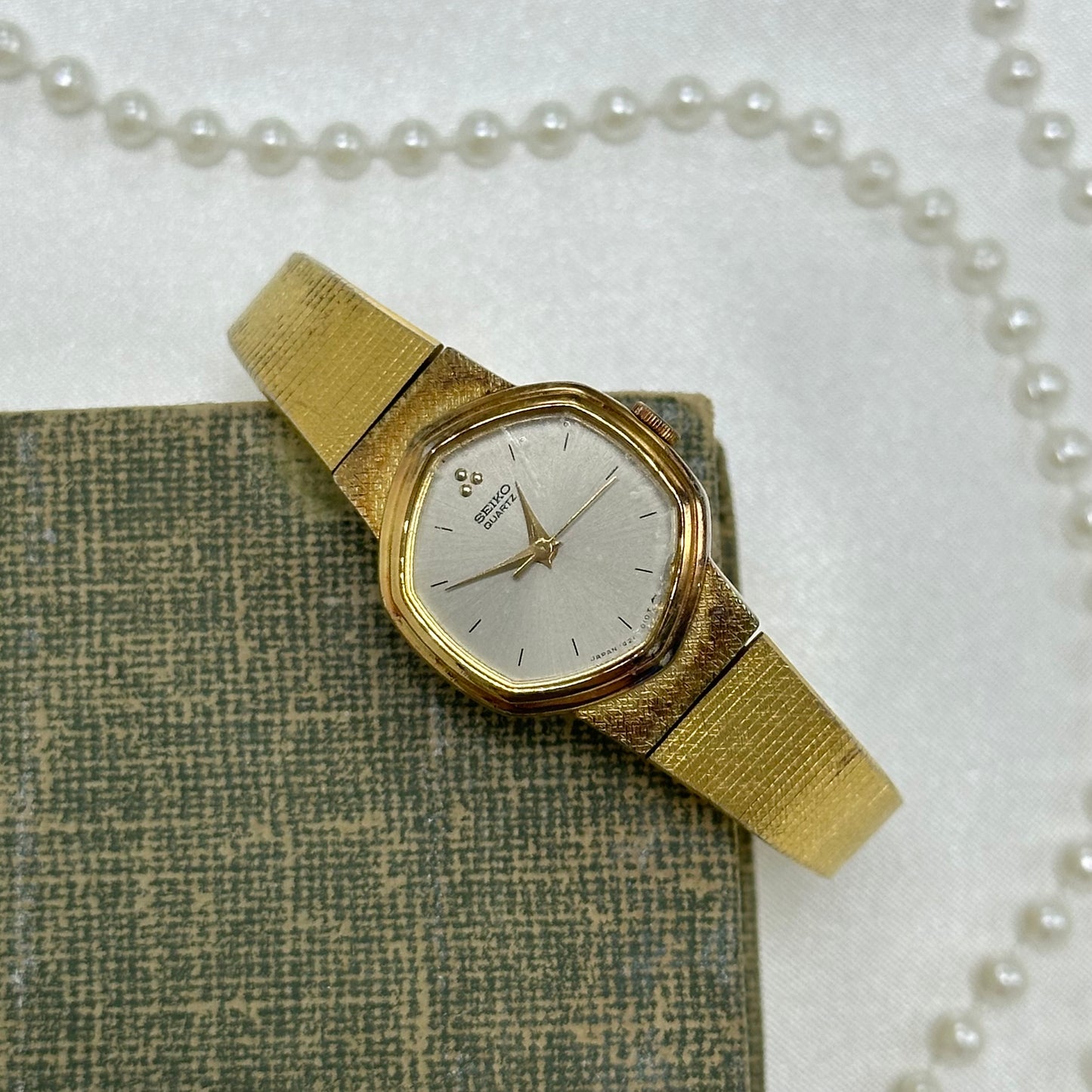 Gold Hexagon Dial Seiko