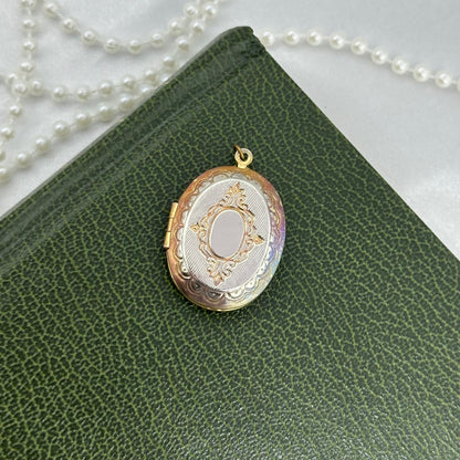 Oval Filigree Locket