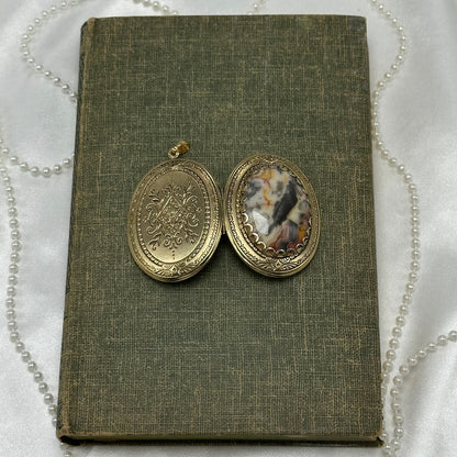 Oval Photo Locket