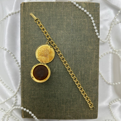 Rare Vintage Perfume Locket Bracelet with Perfume