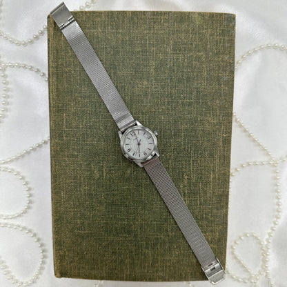 Silver Classic Round Dial Timex Watch