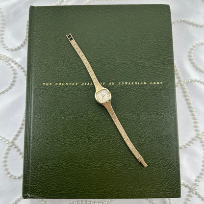 Square Dial Gold Jules Jurgensen Watch