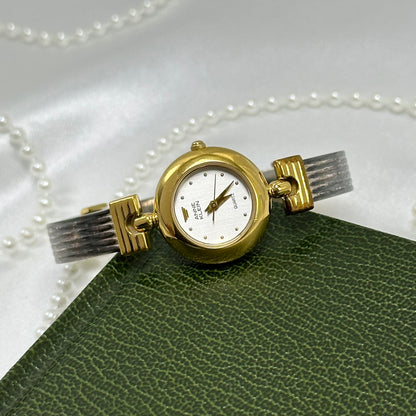 Two-Tone Anne Klein Bangle Watch