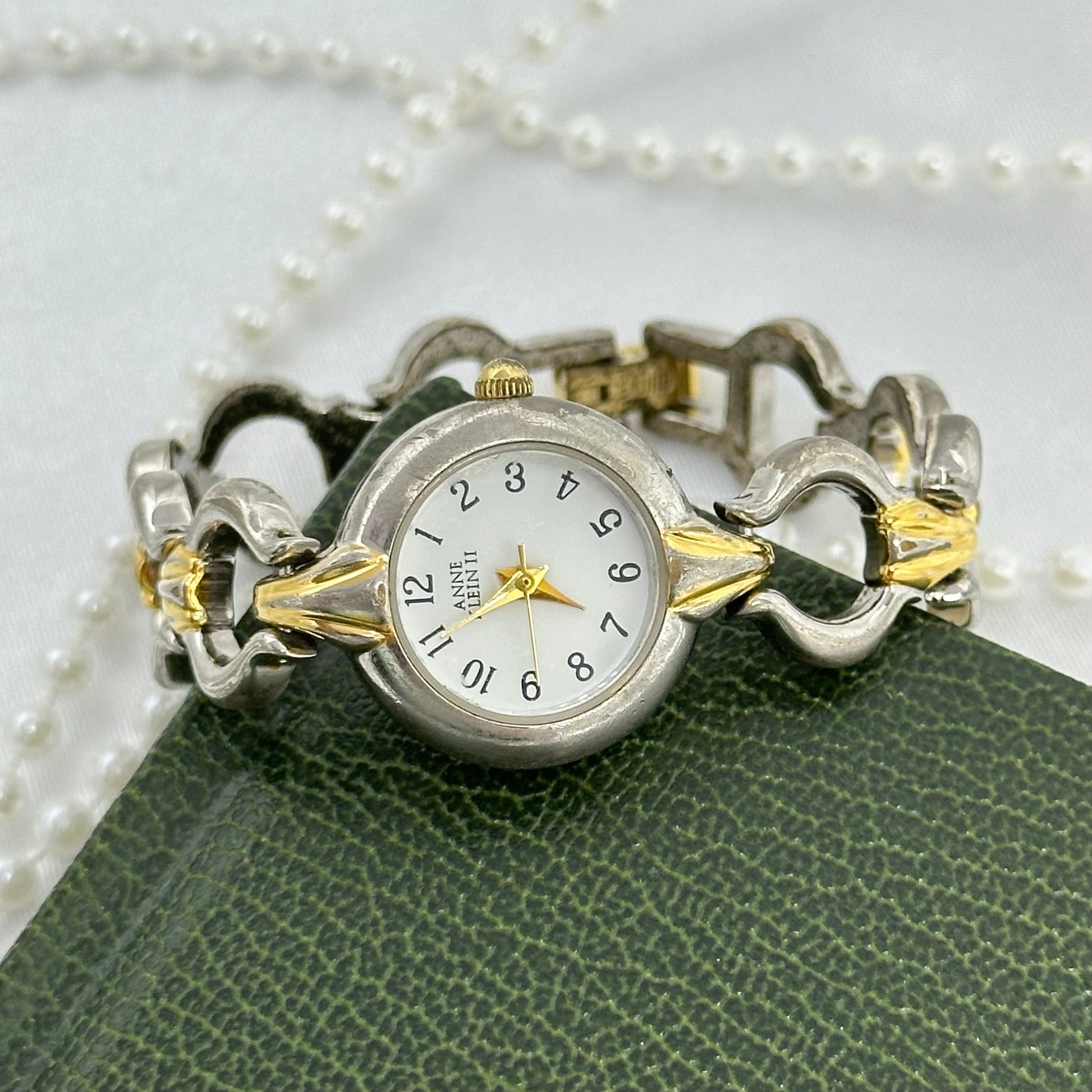 Two-Tone Anne Klein II Watch