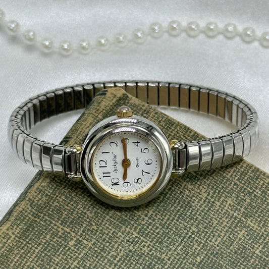 Two-Tone Bubble Dial Lucky Star Watch