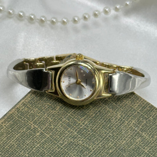 Two-Tone Bubble Dial Watch