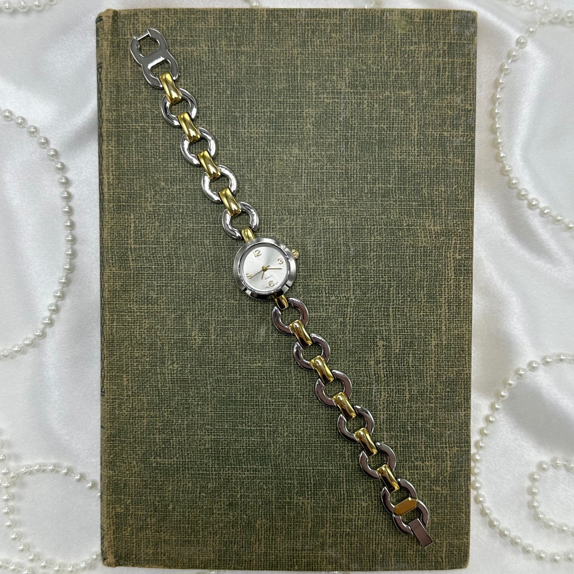 Two-Tone Chain Link Watch