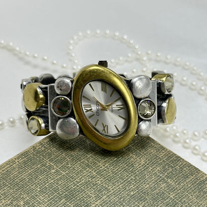 Two-Tone Chico's Cuff Watch