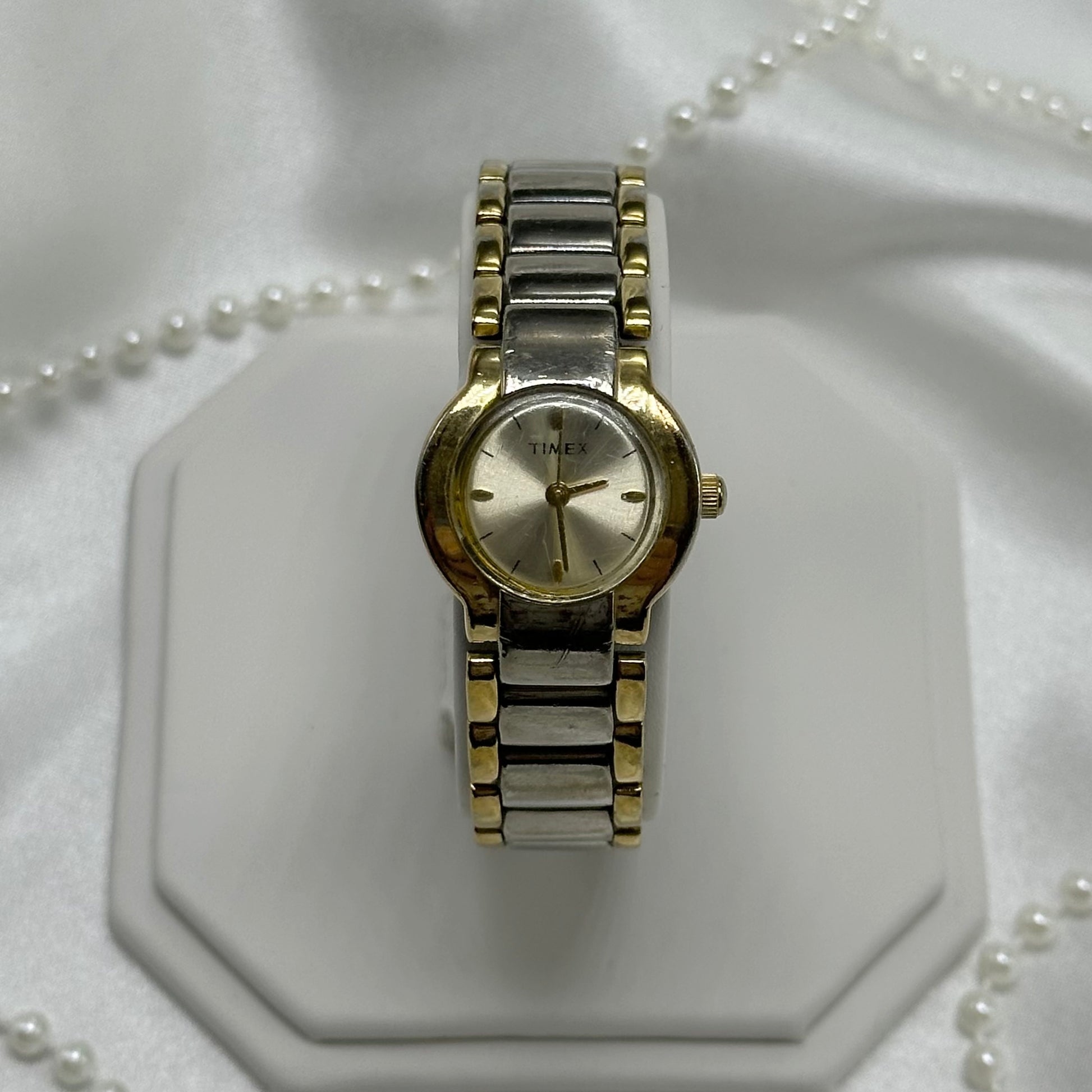 Two-Tone Classic Timex Watch