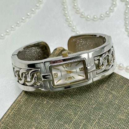Two-Tone Embassy Cuff Watch