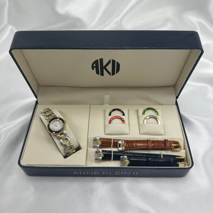 Vintage Anne Klein II Interchangeable Watch Box Set