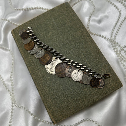 Vintage Coin Bracelet