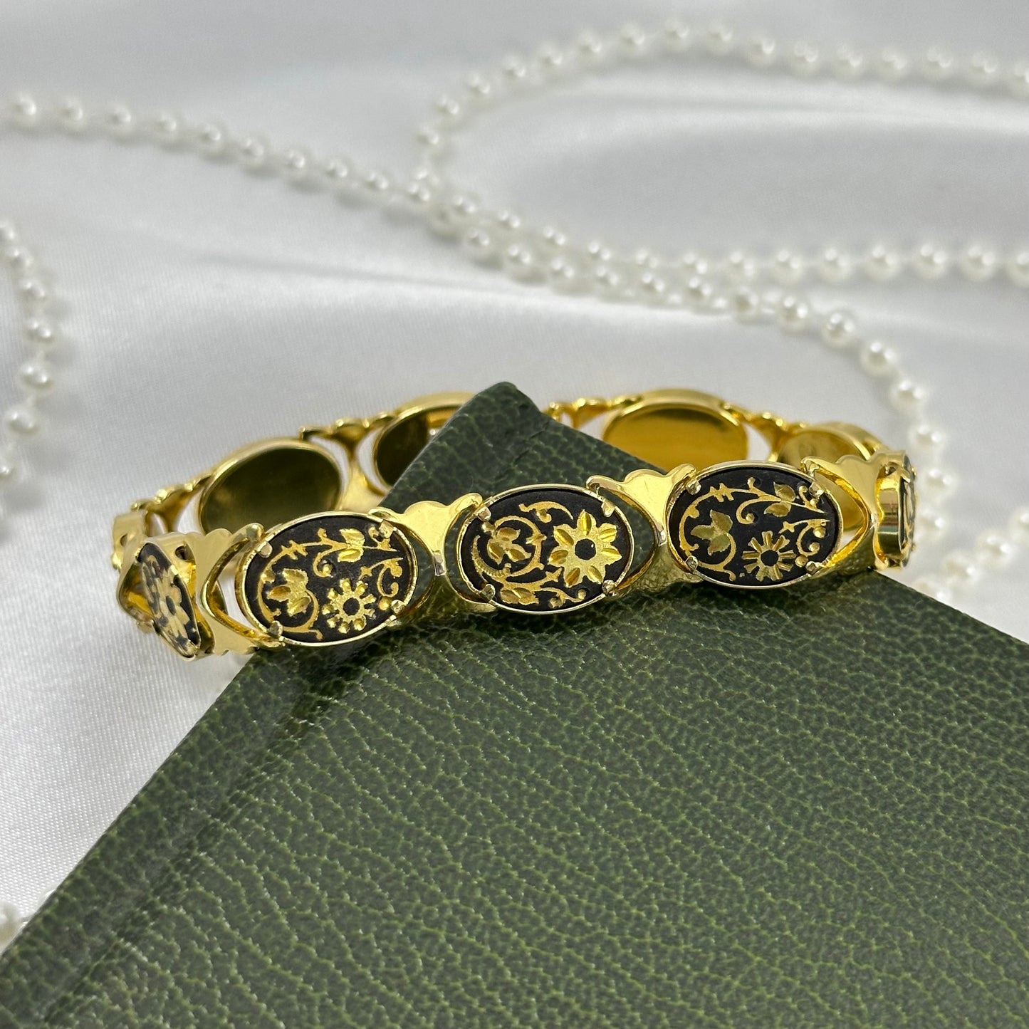 Vintage Damascene Bracelet