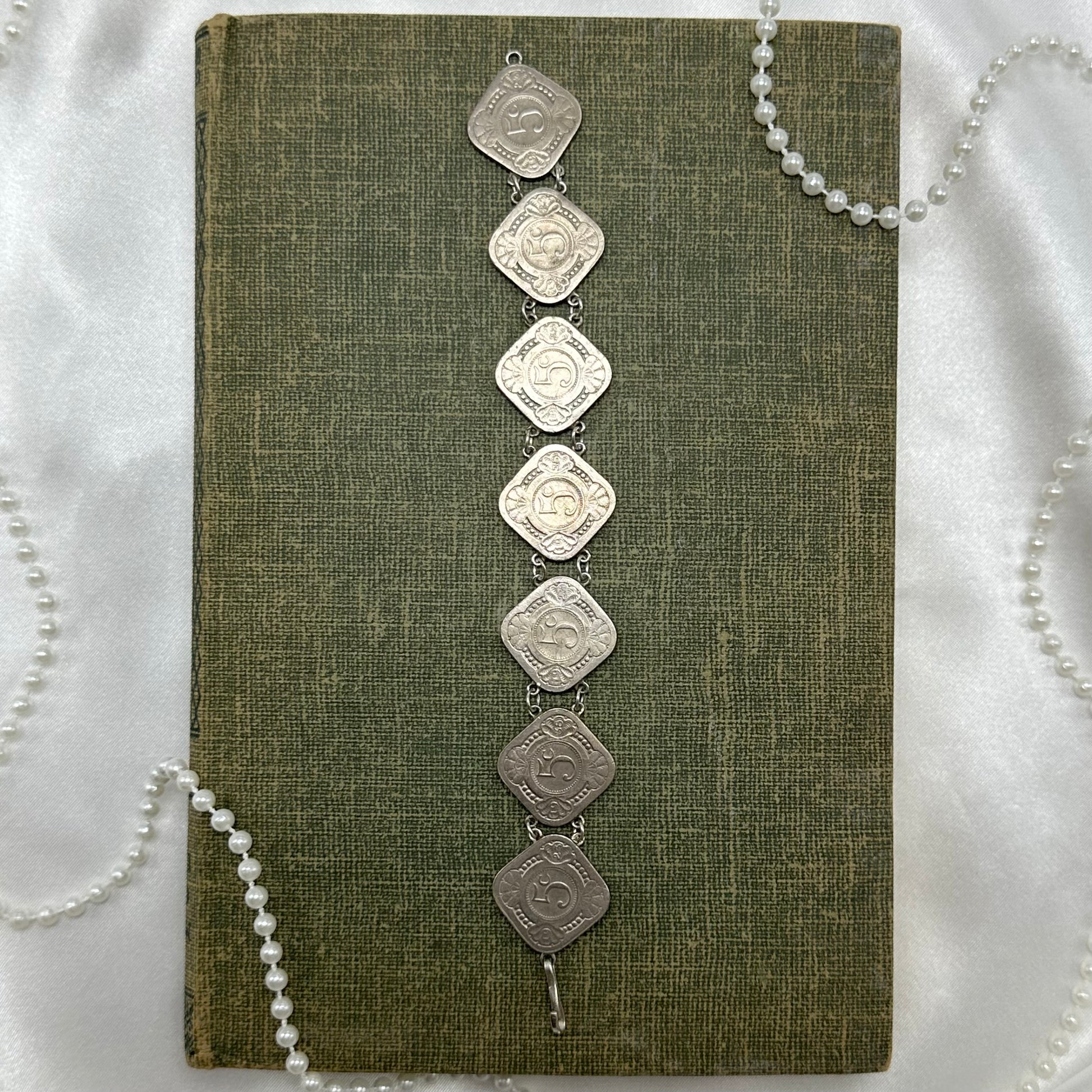Vintage Dutch Coin Bracelet